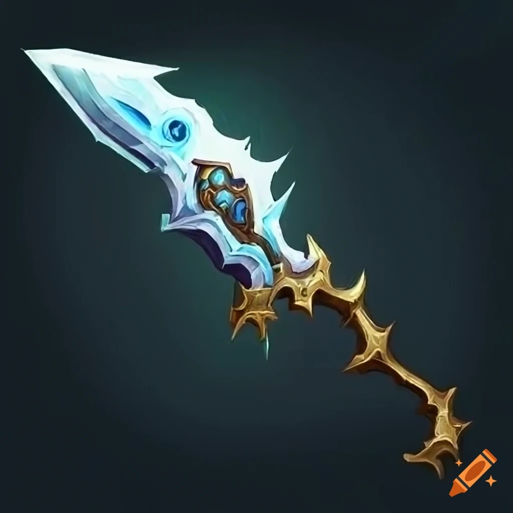 Inspired weapon concepts from world of warcraft on craiyon