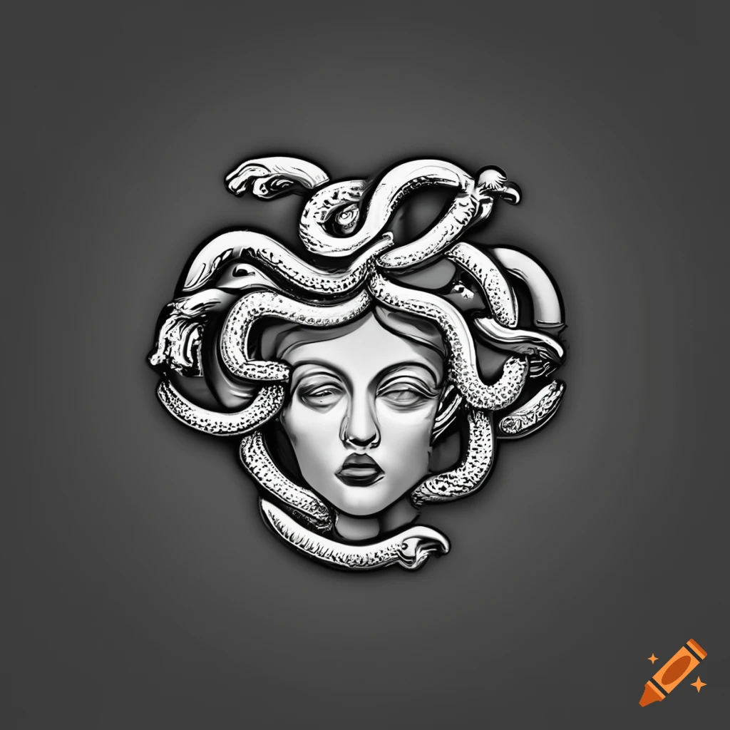 Modern medusa logo design on Craiyon