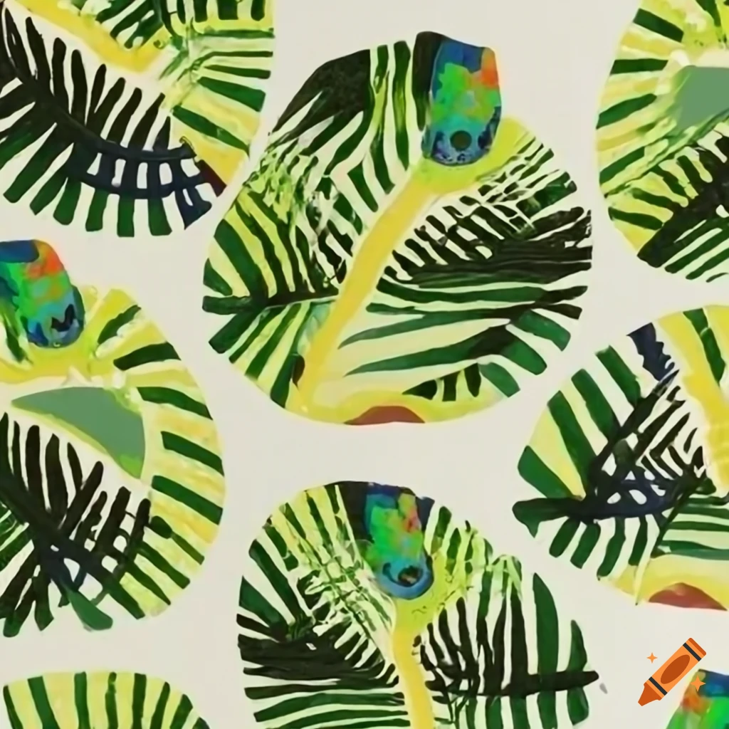 tropical forest with a mysterious UFO