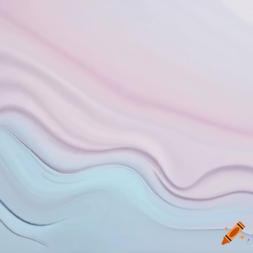 pastel painted texture with smooth white waves