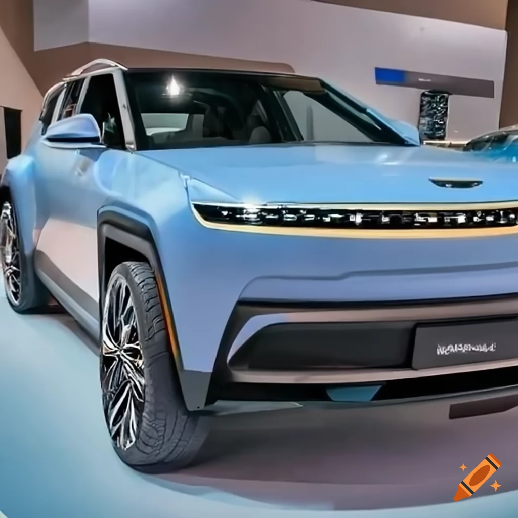 fisker-ocean-electric-mid-size-crossover-suv-at-seoul-motor-show-on-craiyon
