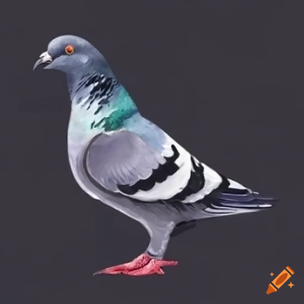 funny pigeon photo