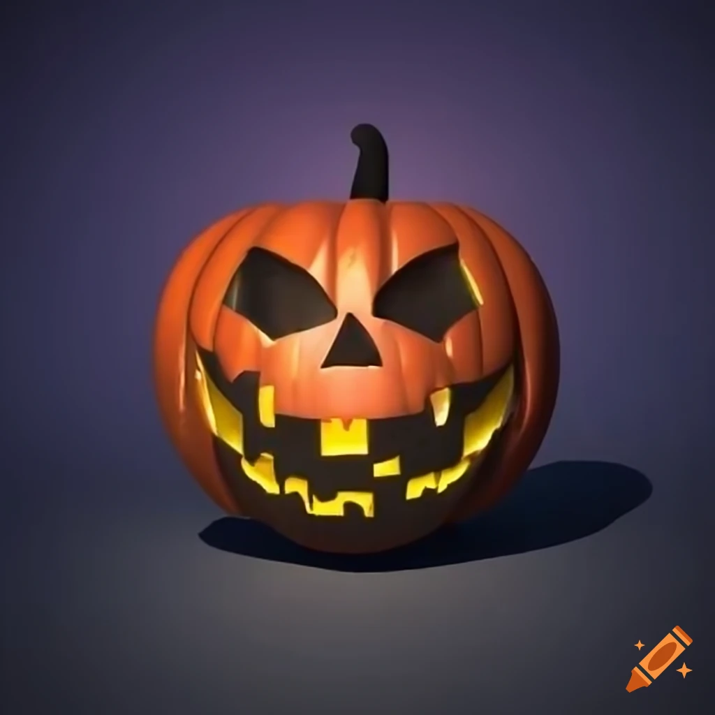 Spooky 3d halloween image