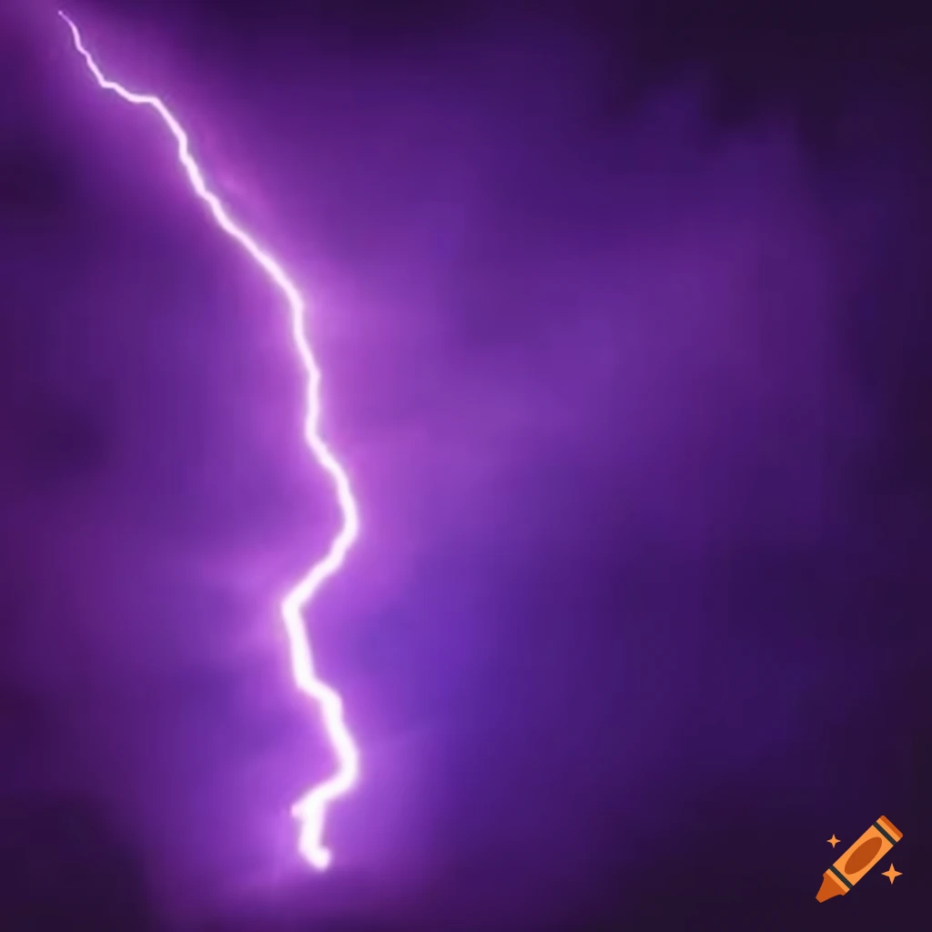 Image Of Purple Lightning 
