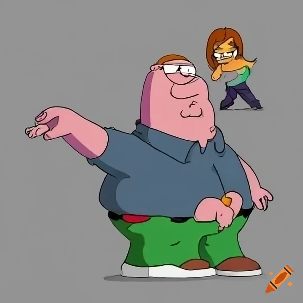 Peter griffin as a homestuck character on Craiyon