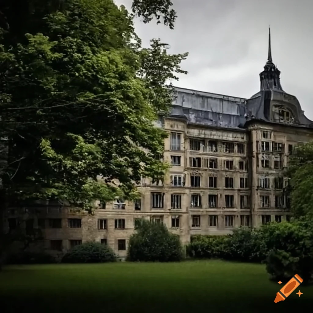 vue aérienne du campus grands moulins halle aux farines