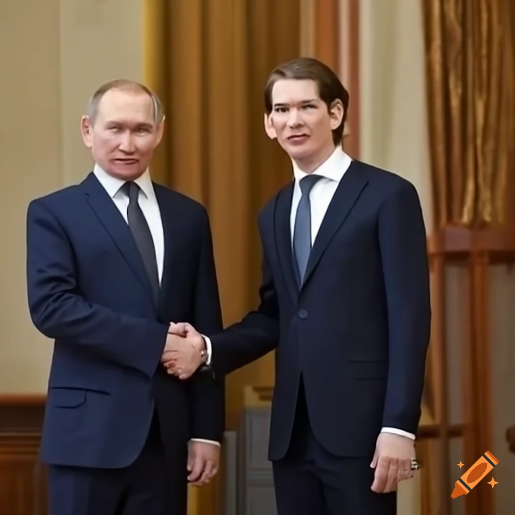 Sebastian Kurz meeting with Vladimir Putin
