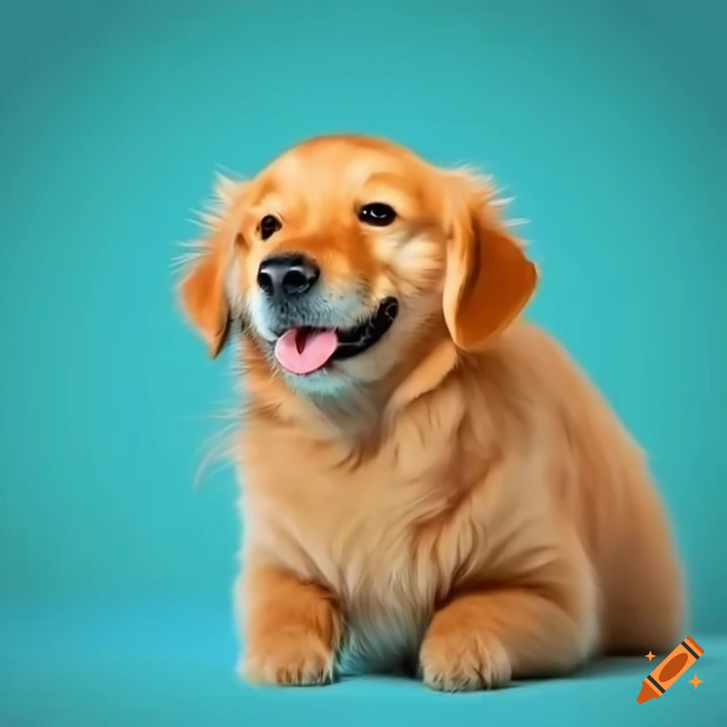 Cute Yellow Golden Retriever Puppies