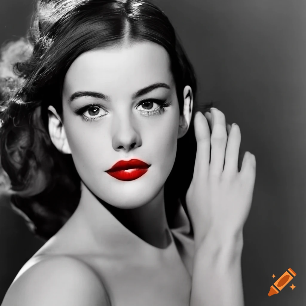 romantic image from the 1950s featuring Liv Tyler
