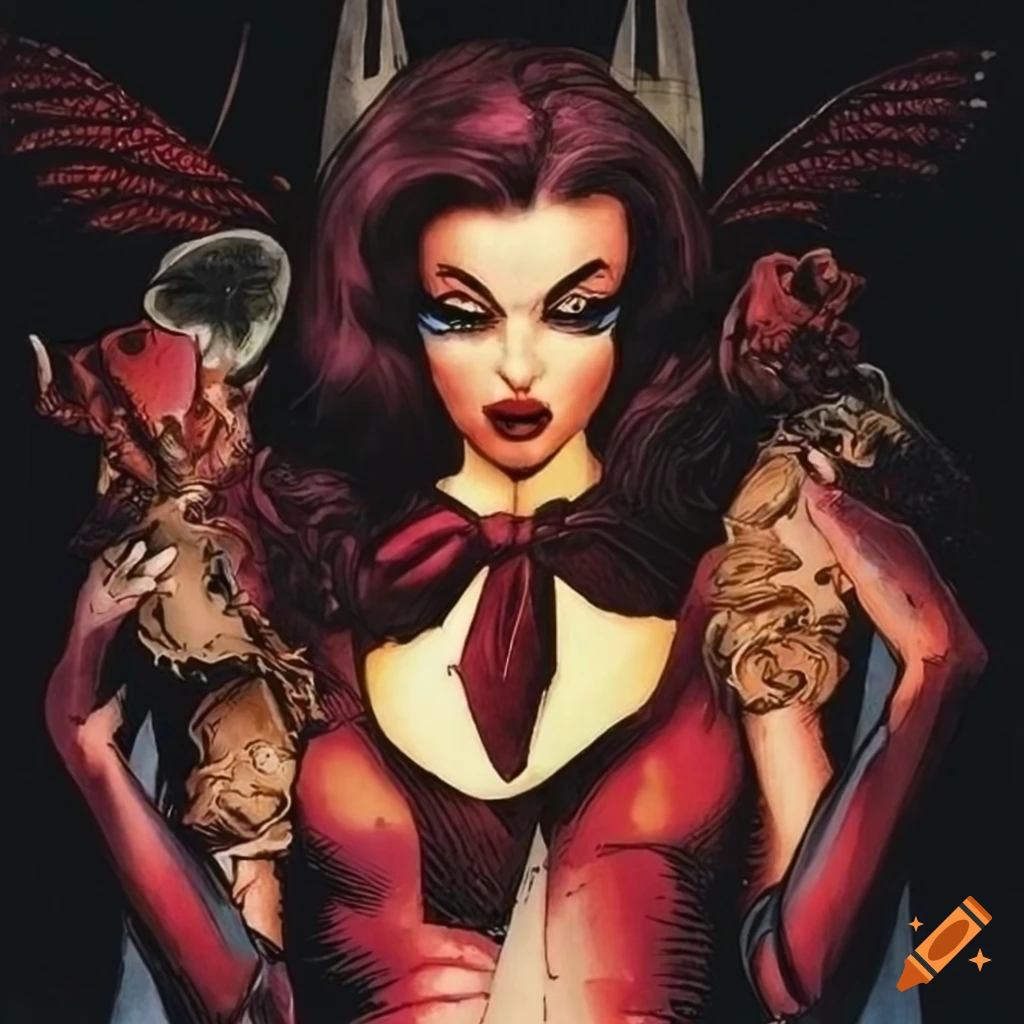 villainess-from-batman-by-norman-rockwell-on-craiyon