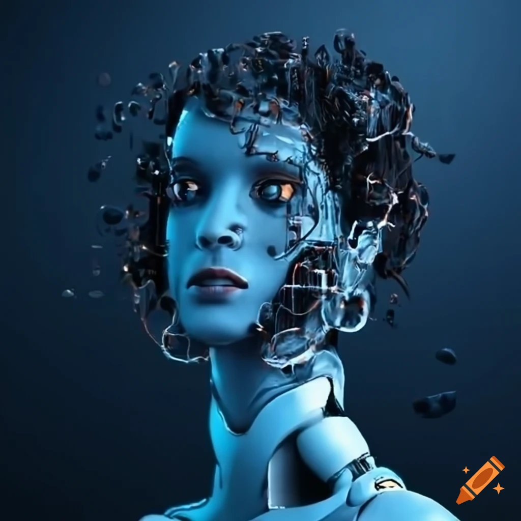 Illustration Representing Artificial Intelligence On Craiyon
