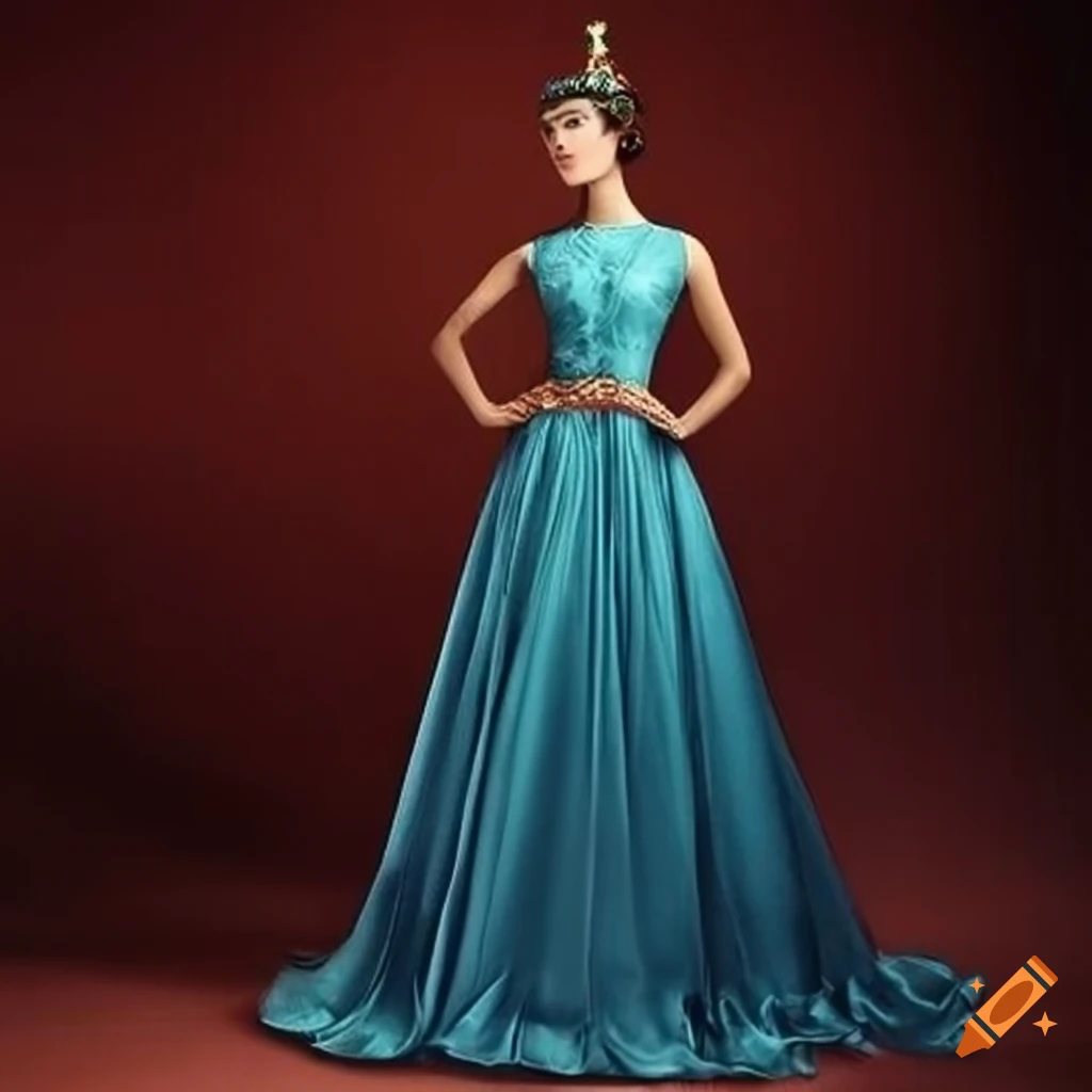 Elegant empress dress