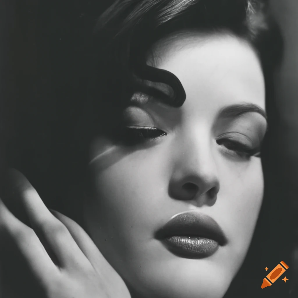 romantic image from the 1950s featuring Liv Tyler