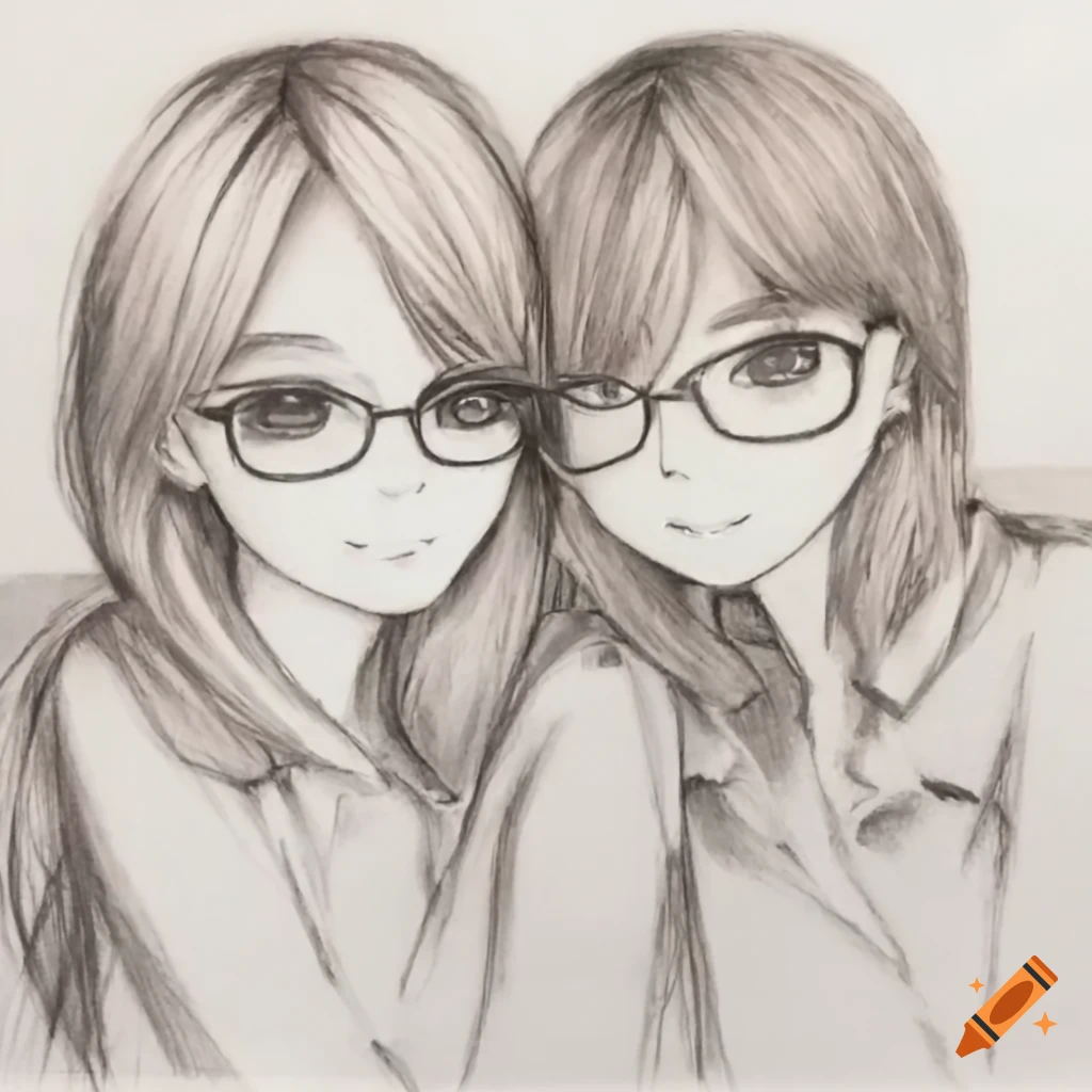 Share 162+ anime best friend sketch latest