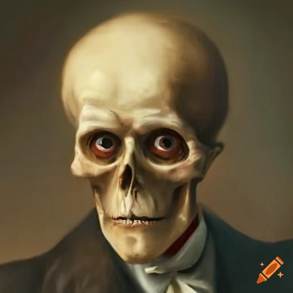 Victorian skeleton gentleman