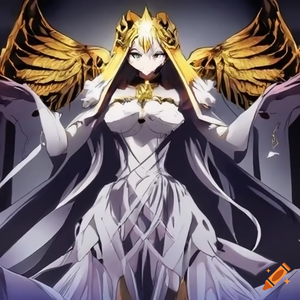 angel character from anime Overlord