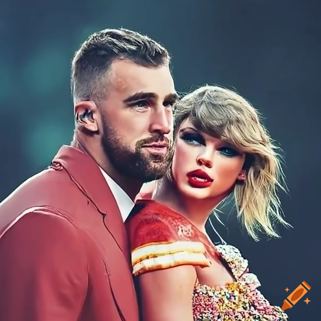 Image of taylor swift and travis kelce
