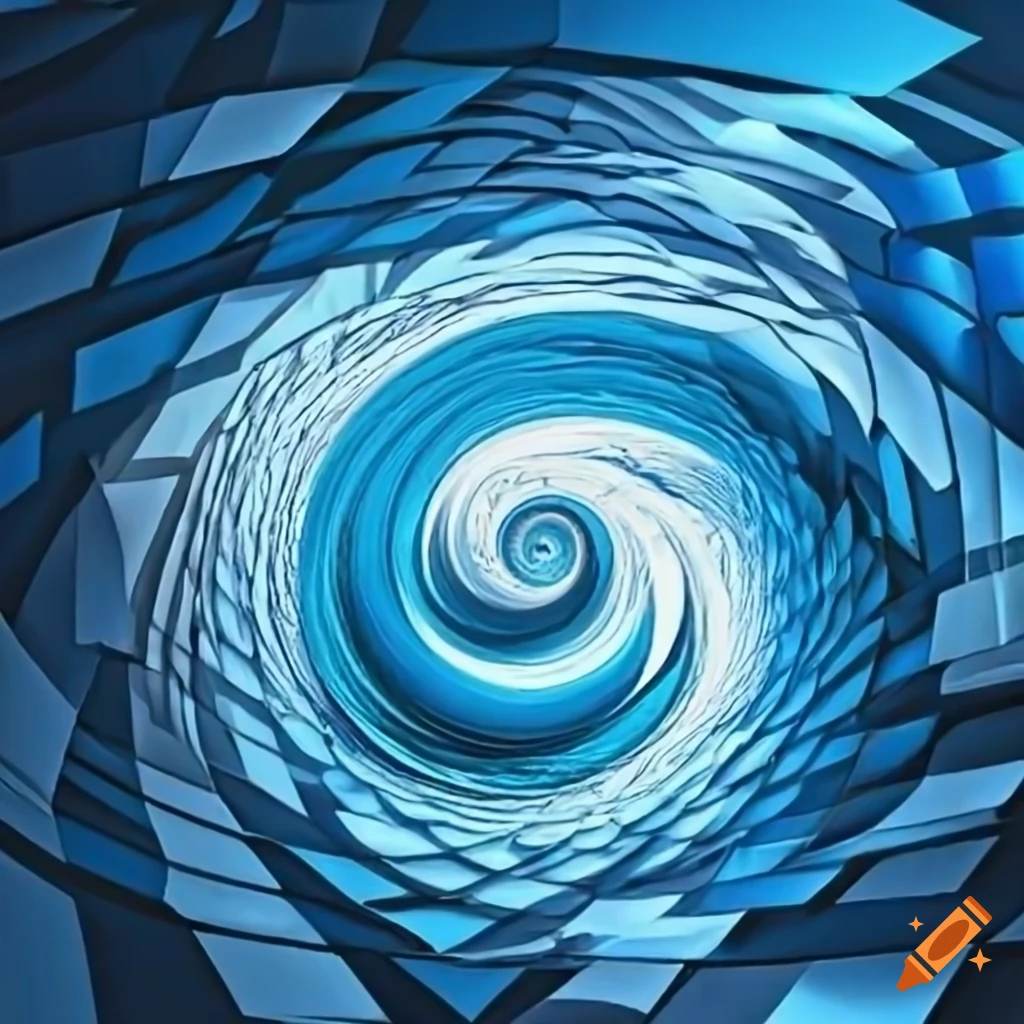 blue and white IT sector illustration