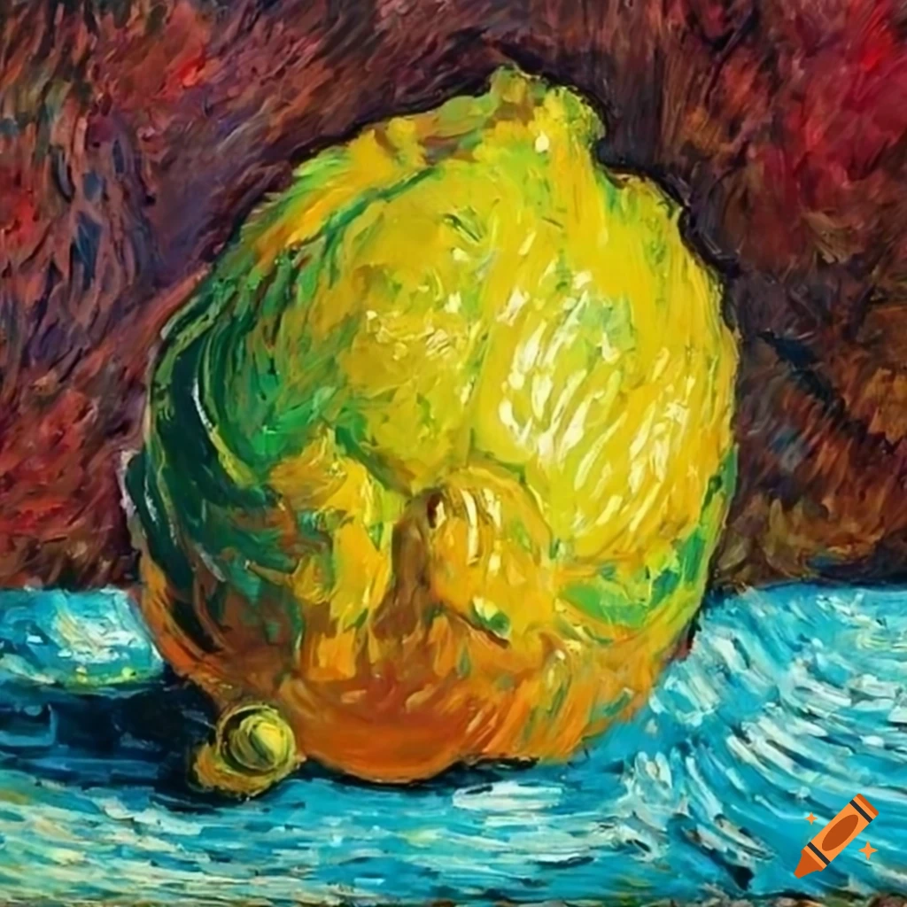 Van Gogh painting of a citron