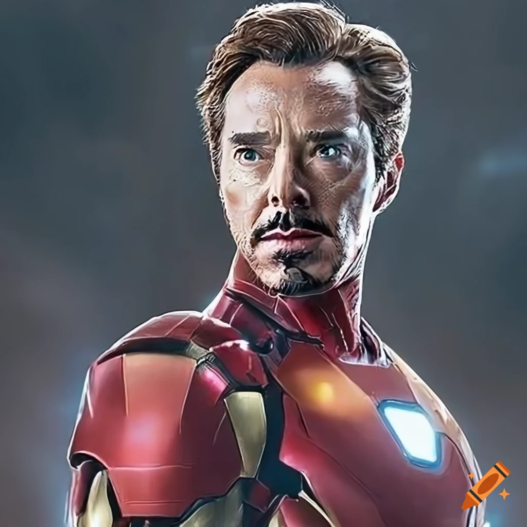Benedict Cumberbatch as Iron Man
