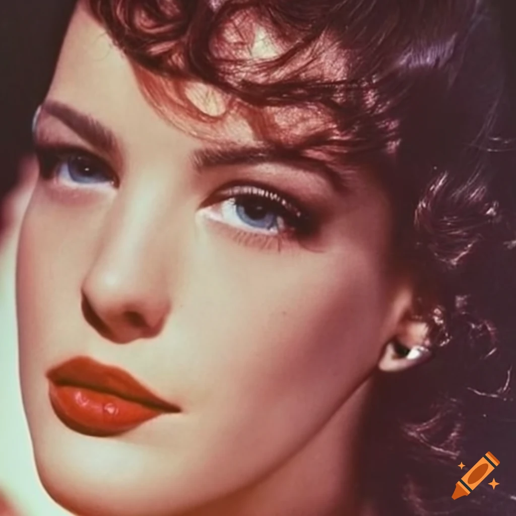 romantic image from the 1950s featuring Liv Tyler
