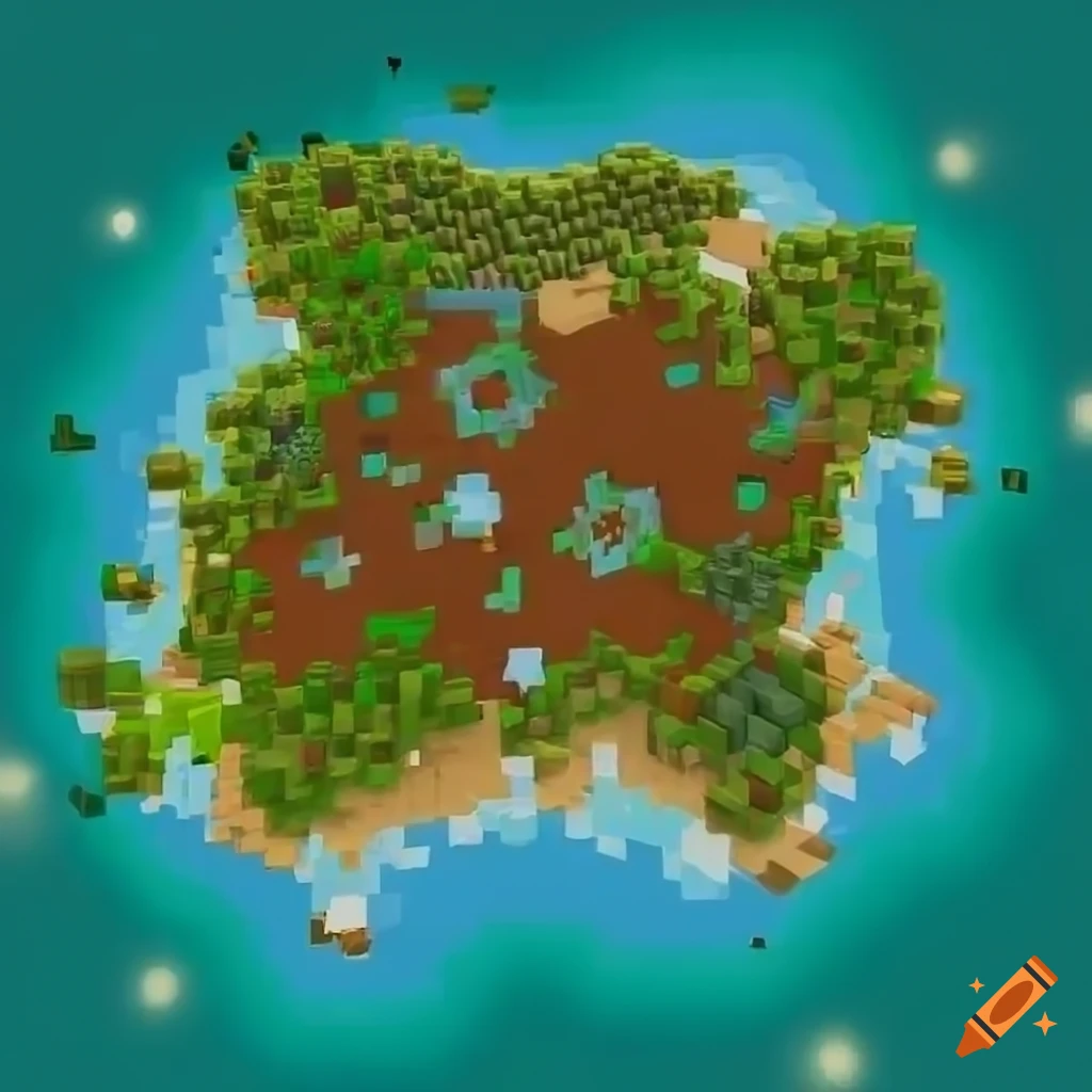 Minecraft java game 2D Minecraft Map