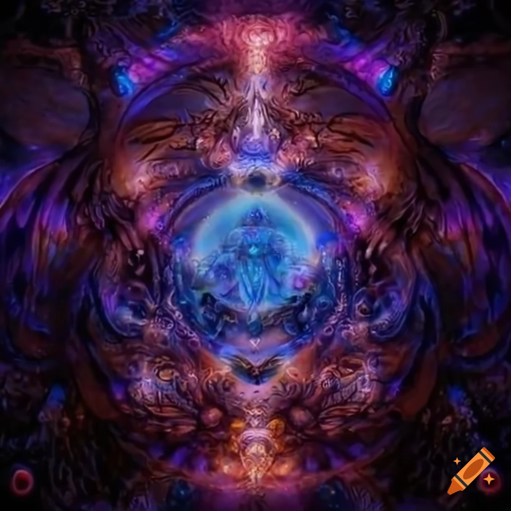 Ethereal Deity With Multiple Arms Shaping The Universe On Craiyon