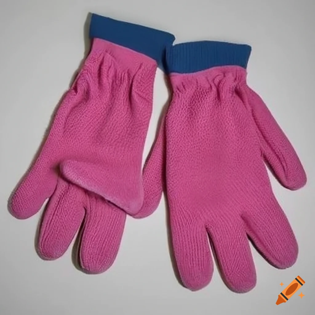 Pair of cute spring gloves for children