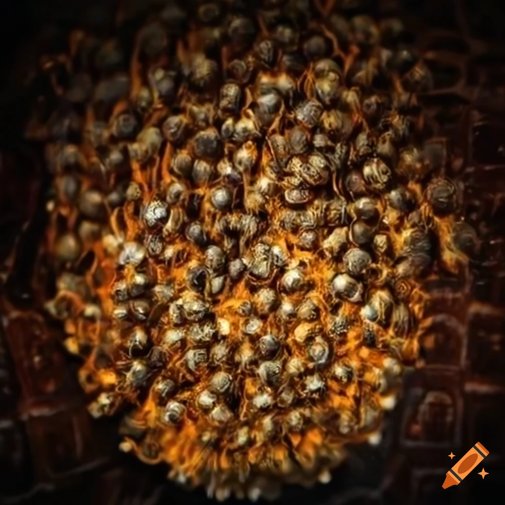 artificial bee sculpture