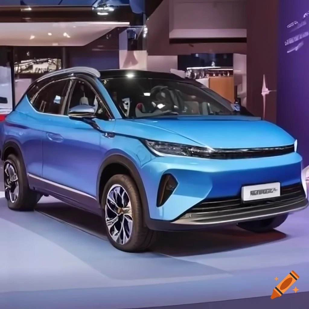 2024 byd atto 3 compact electric crossover suv at seoul motor show