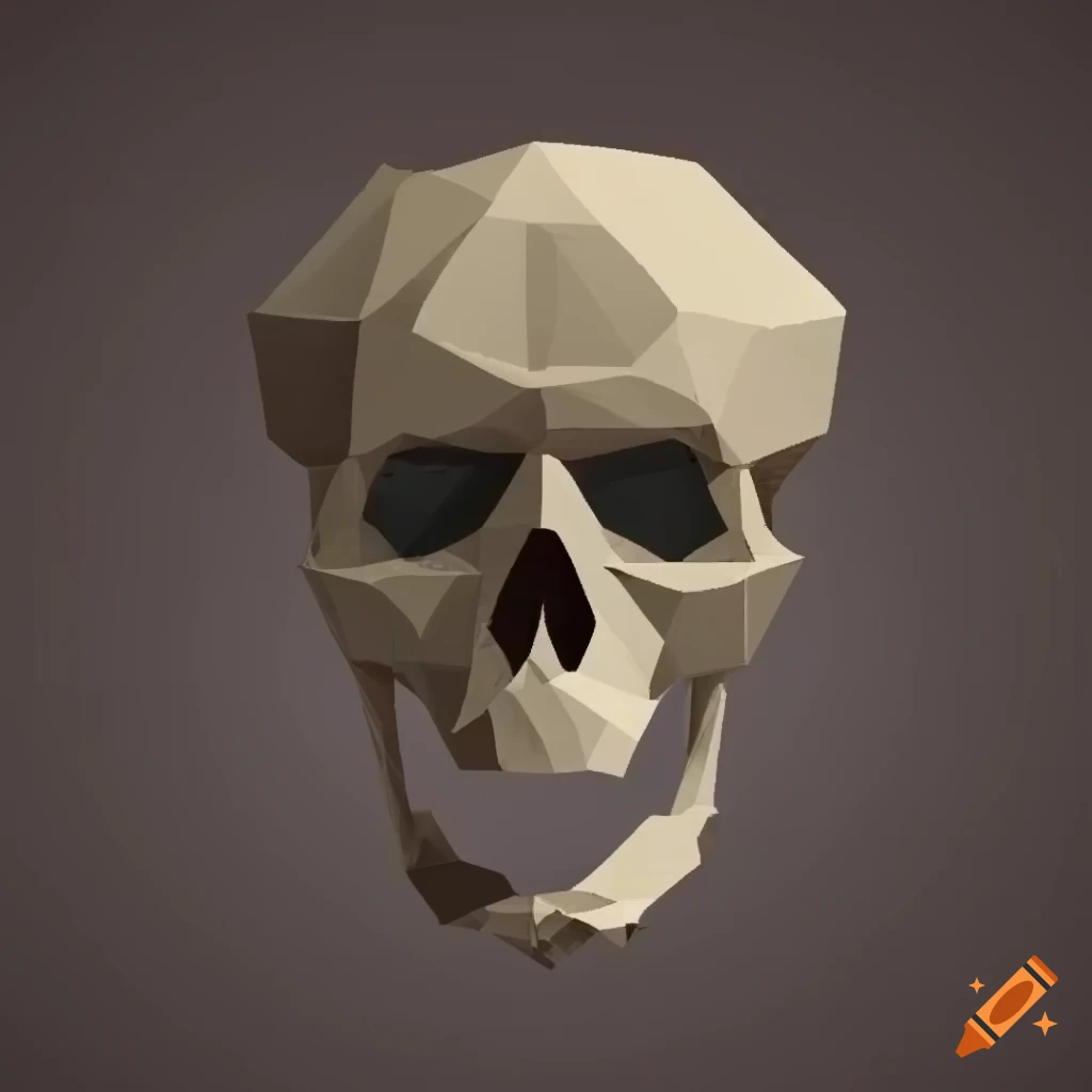 Low poly ghost with legs on Craiyon