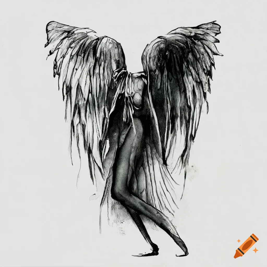 Been planning on drawing this  Angel drawing, Drawing images