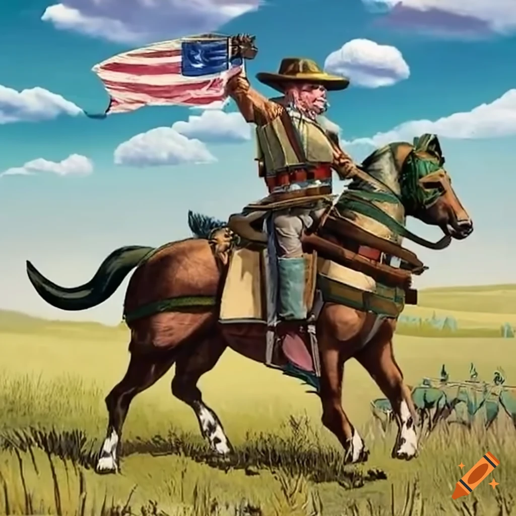 Image of collaboration between farmers and rangers on Craiyon