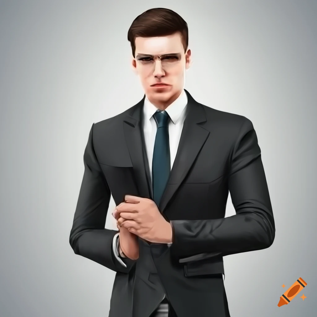 Photo realistic image of a professional business man on Craiyon