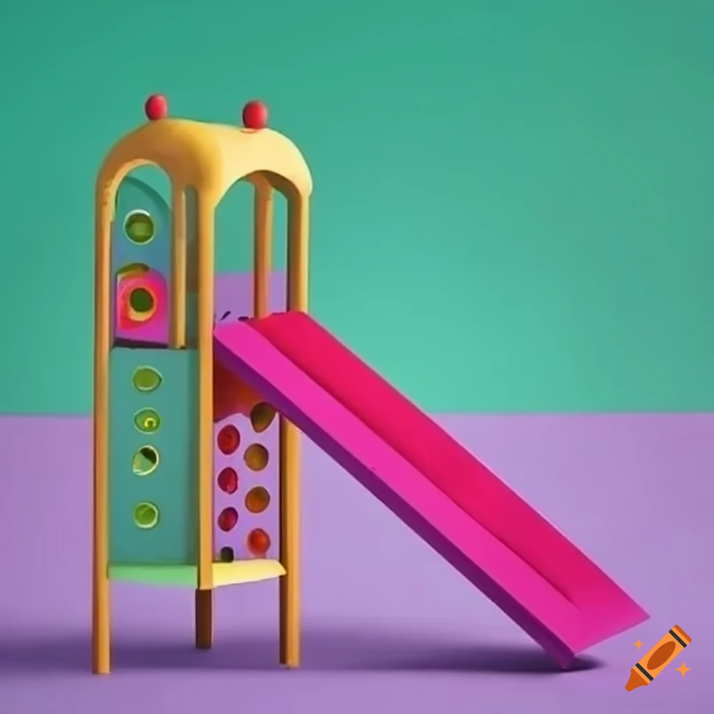 Colorful And Surreal Playground 