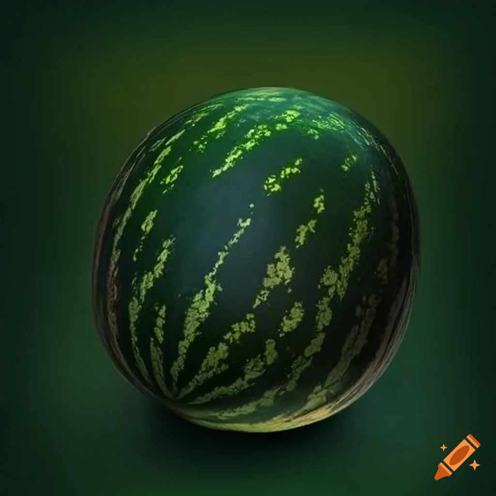 realistic photo of a watermelon