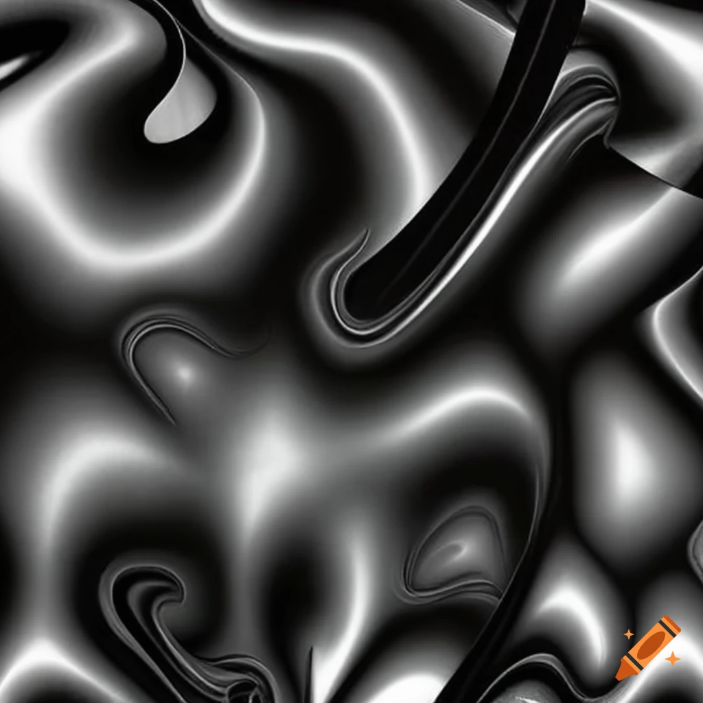 Sophisticated black and white abstract artwork