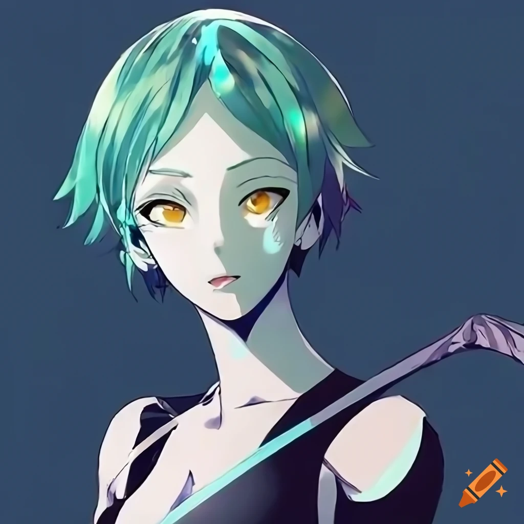Phos from Land of the Lustrous - Laurence's Anime/Game Art - Digital Art,  People & Figures, Animation, Anime, & Comics, Anime - ArtPal