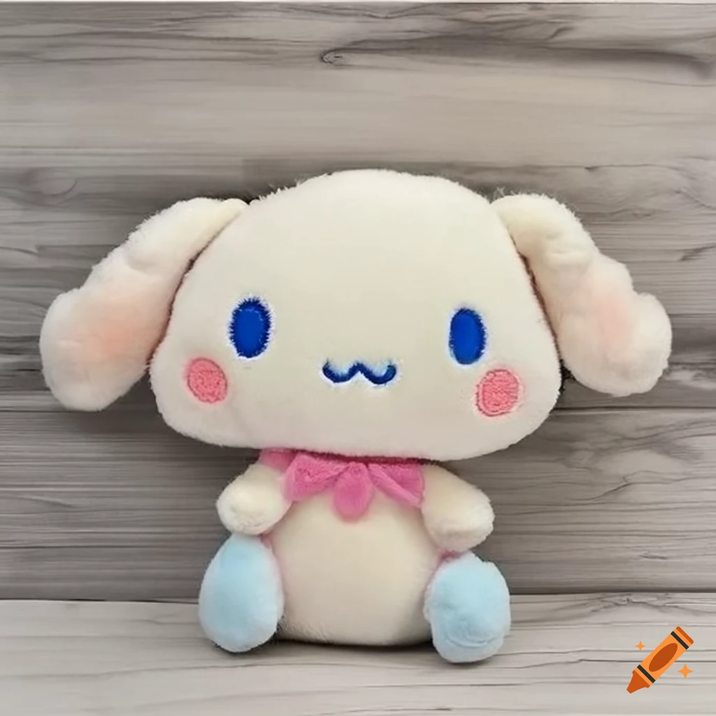 pastel Cinnamoroll plush toy