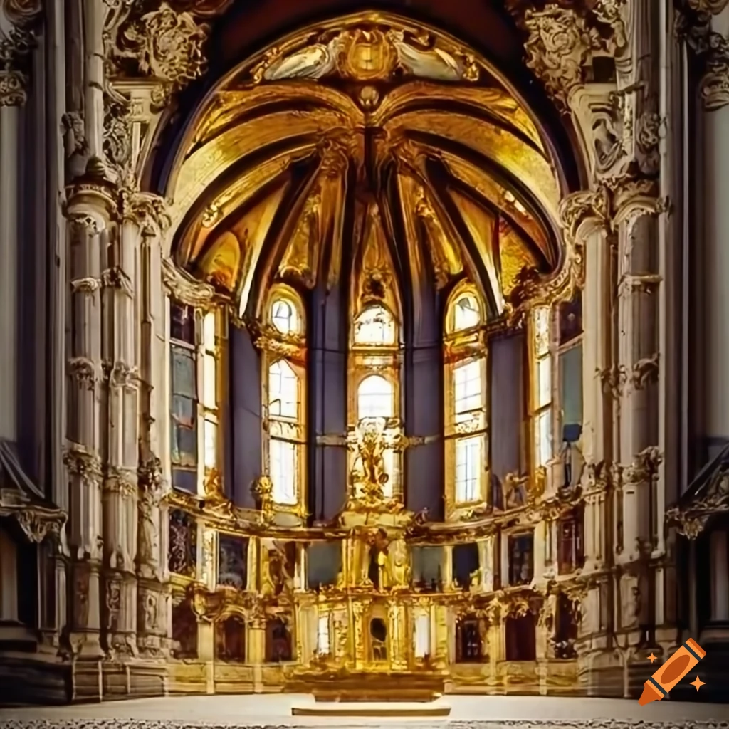 image of palace window dresden altar