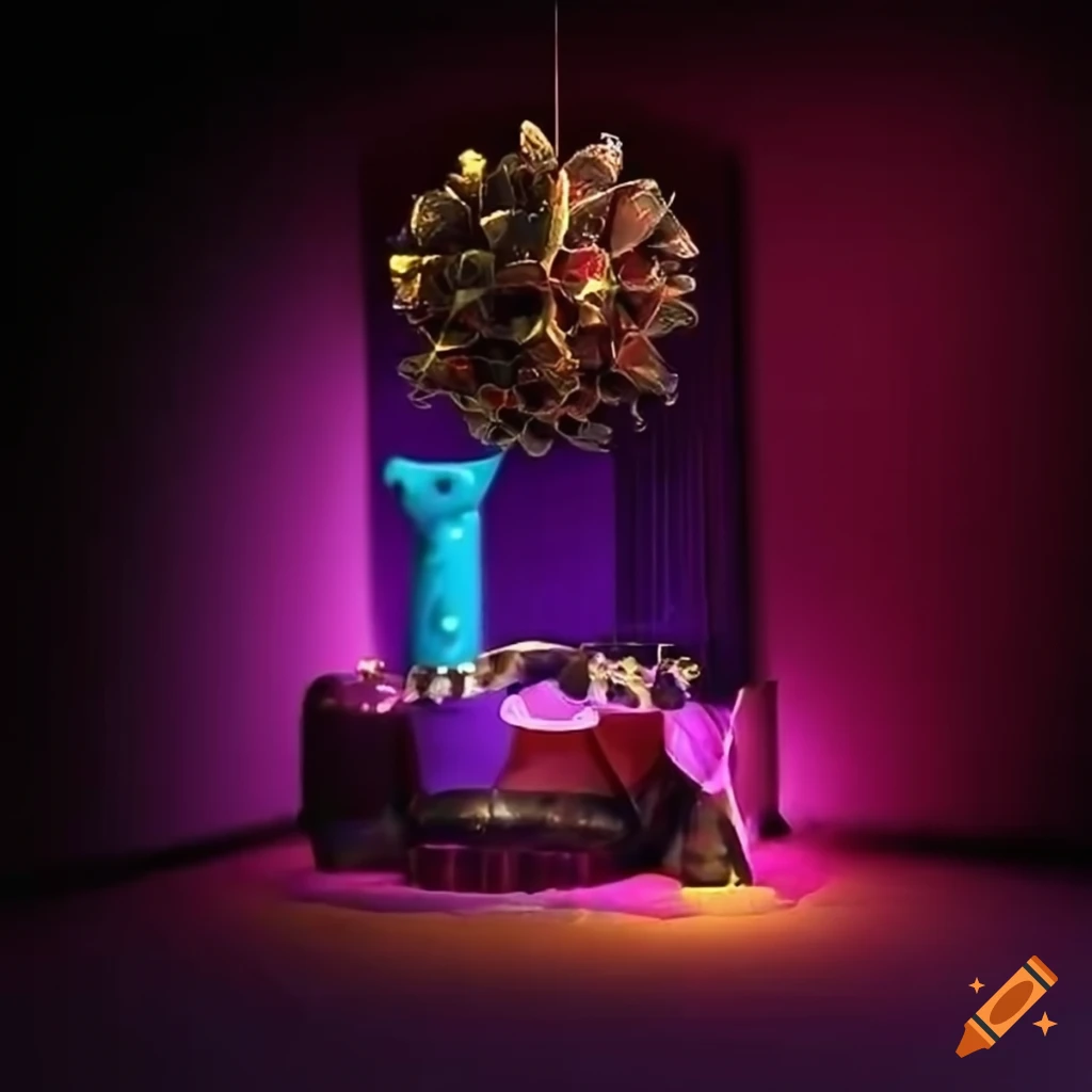 3d party decoration crafts on Craiyon