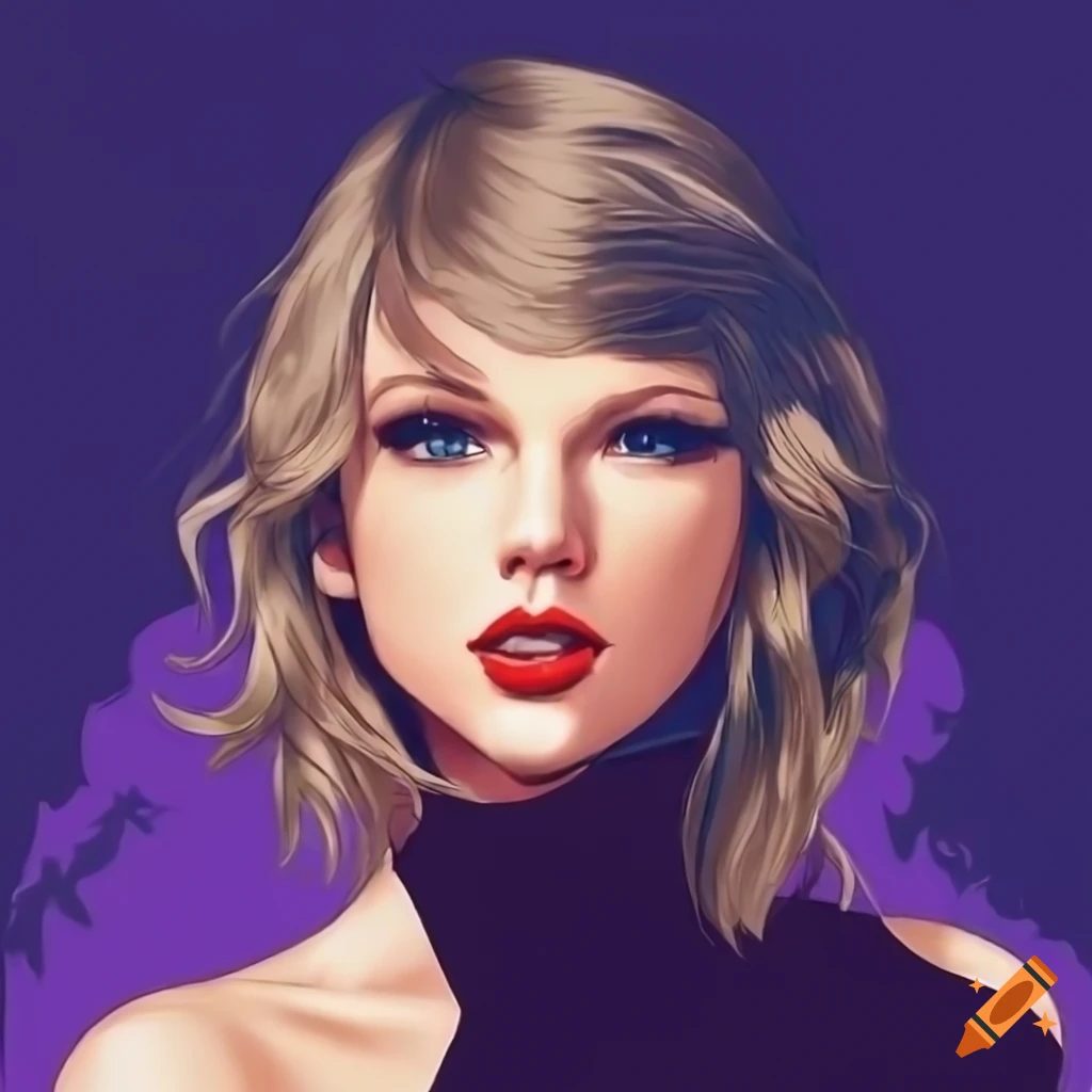 Anime Illustration Of Taylor Swift On Craiyon