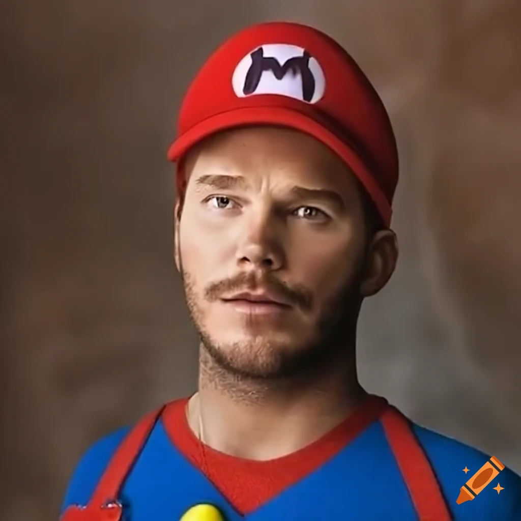 Chris Pratt as Mario character
