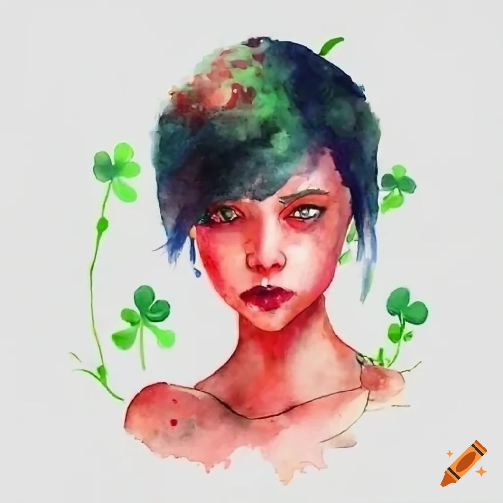girl with short black hair and green lightning powers
