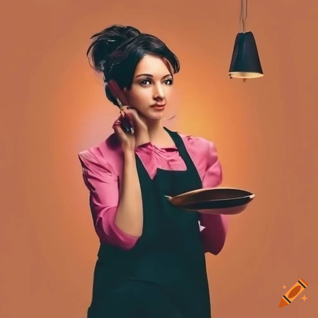 portrait of a female barista