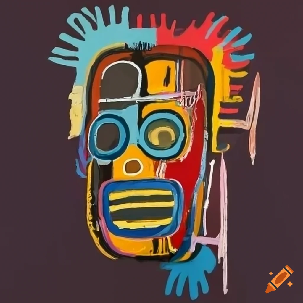 colorful-artwork-of-marine-life-inspired-by-jean-michel-basquiat-on-craiyon