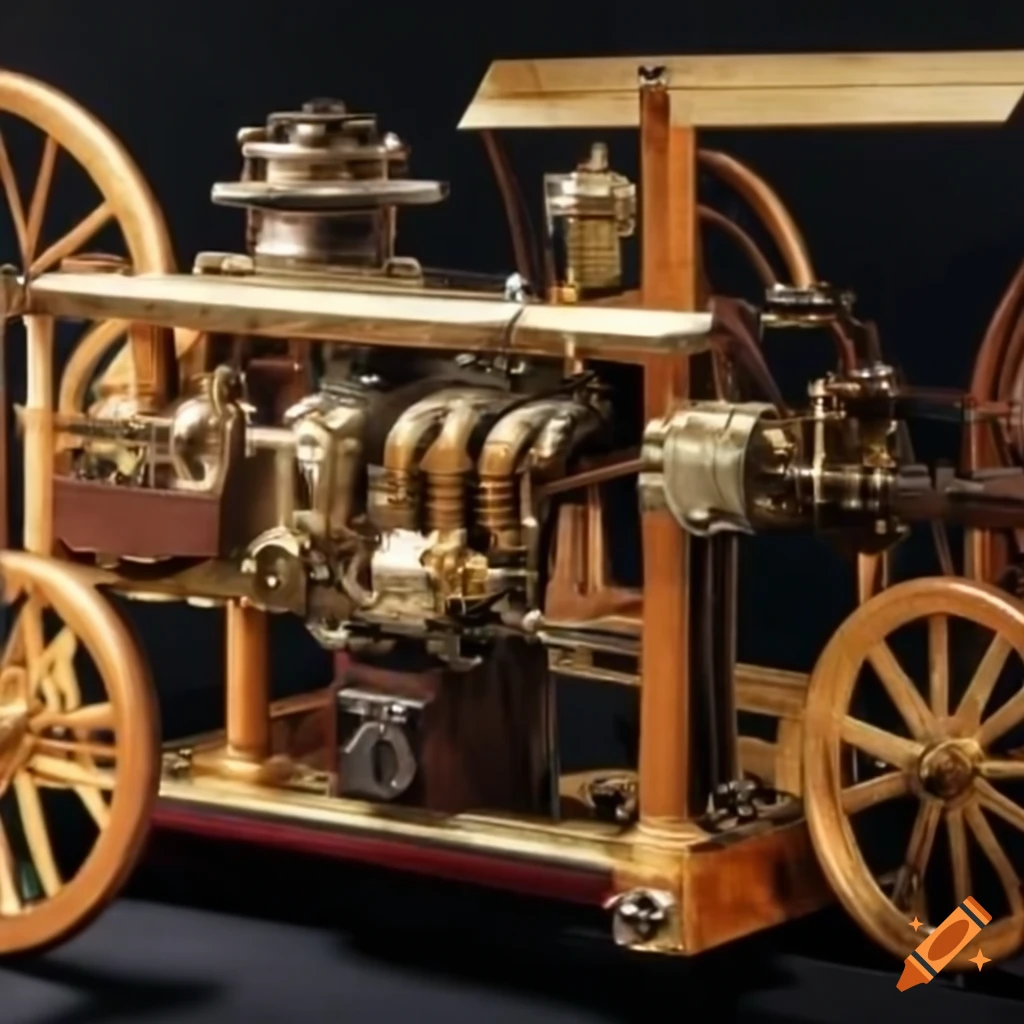 Thomas edison's imagined model t electricpowered car on Craiyon