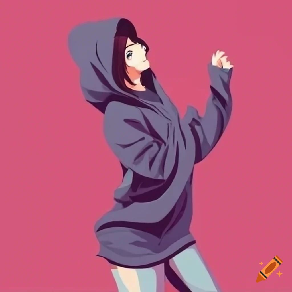 woman-dancing-in-a-hoodie-on-craiyon