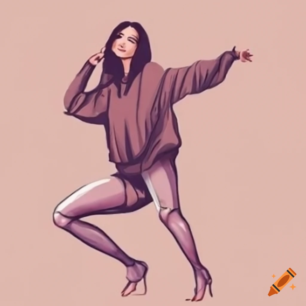 Dancing Pose Female 01 by Death-Tendency on DeviantArt