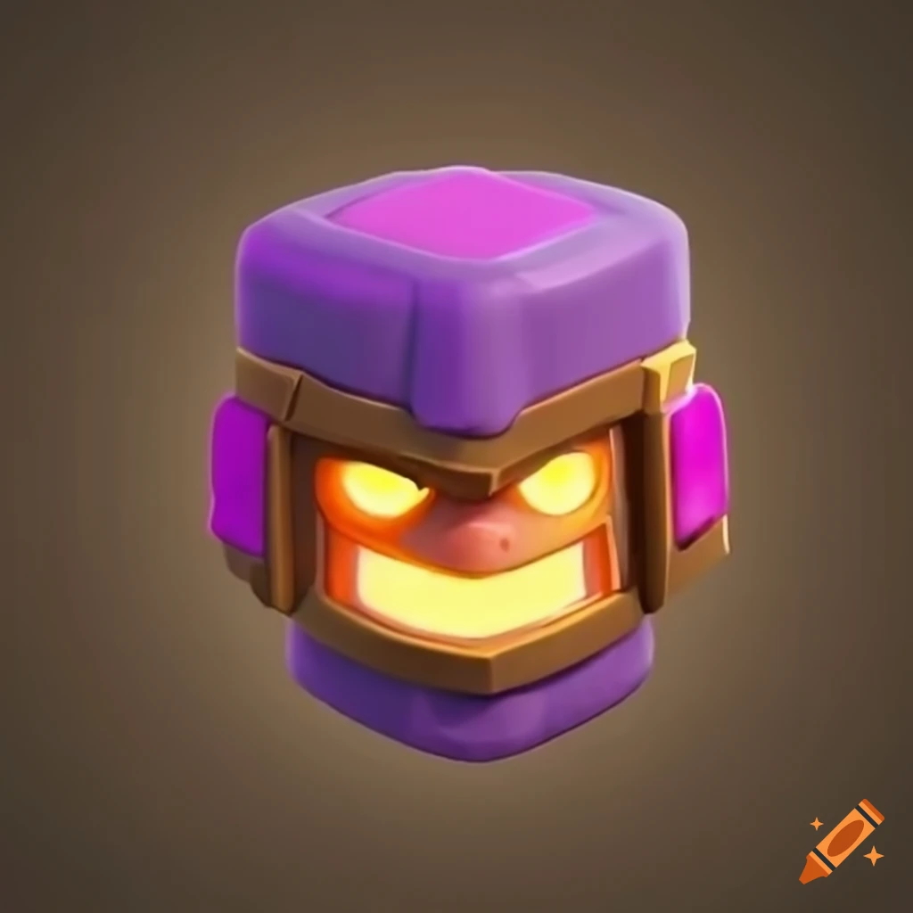 Power Armor From Fallout In Clash Royale Style Artwork In Grey Color On 